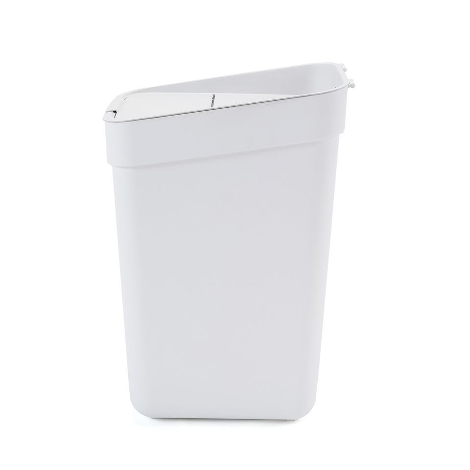 Curver Ready to Collect 30L Recycling Bin White Homebase