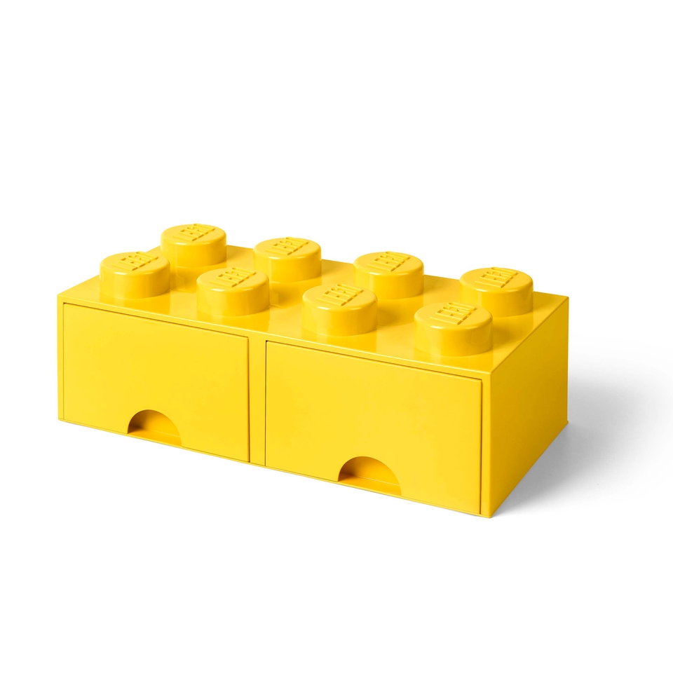 LEGO 8-Stud Brick Drawer - Yellow