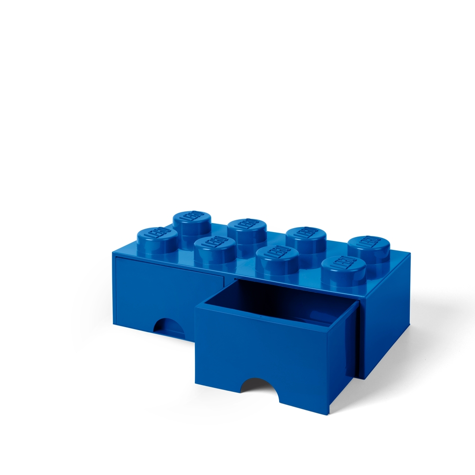 LEGO 8-Stud Brick Drawer - Blue