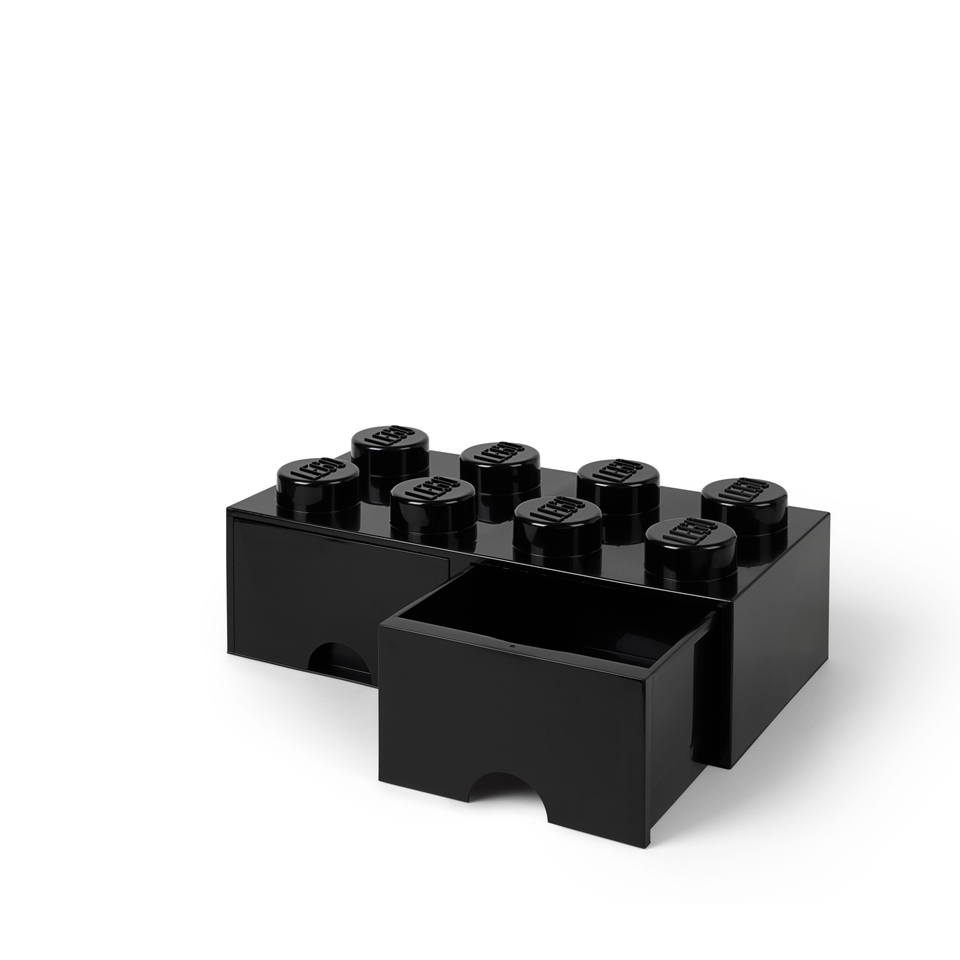 LEGO 8-Stud Brick Drawer - Black