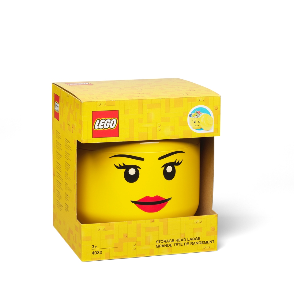 LEGO Large Storage Head - Girl