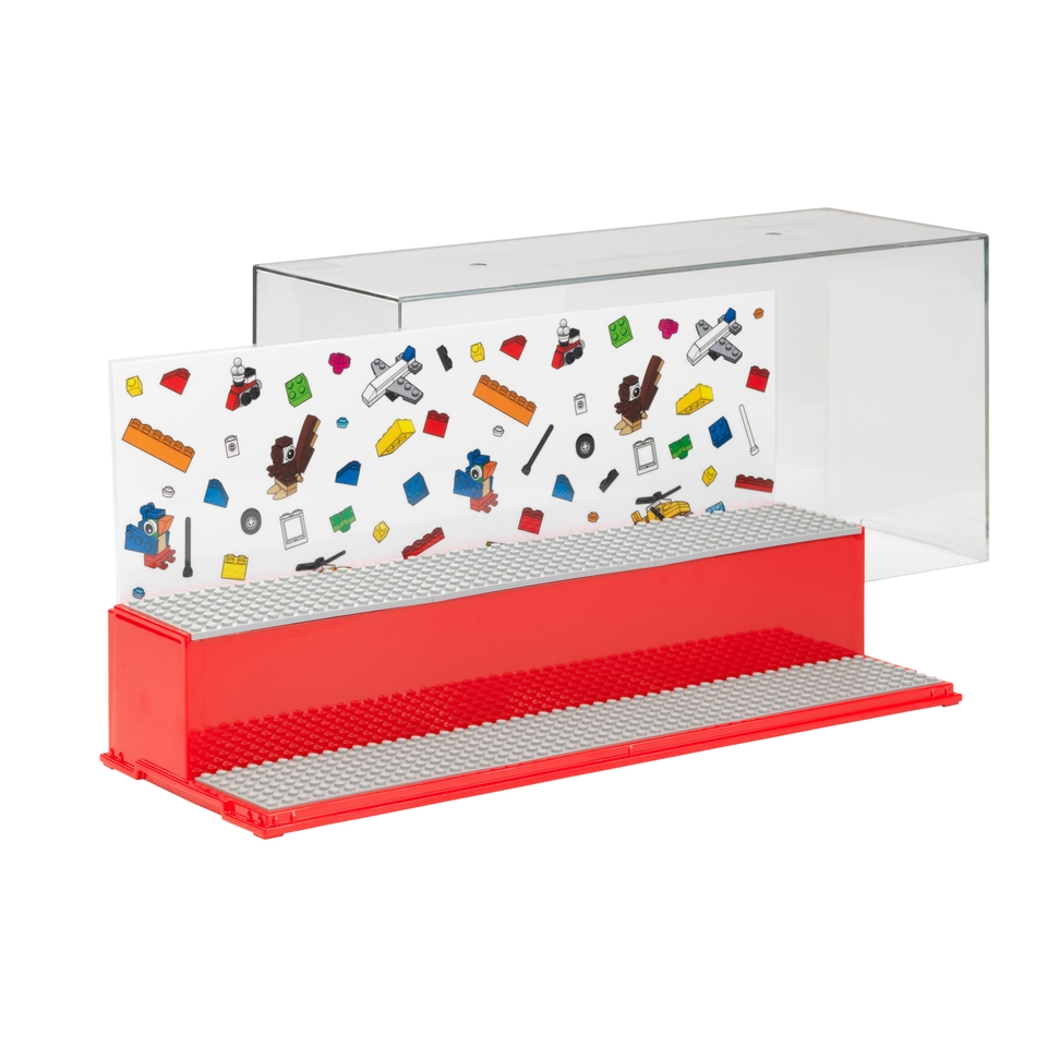 LEGO Play and Display Case Iconic - Red