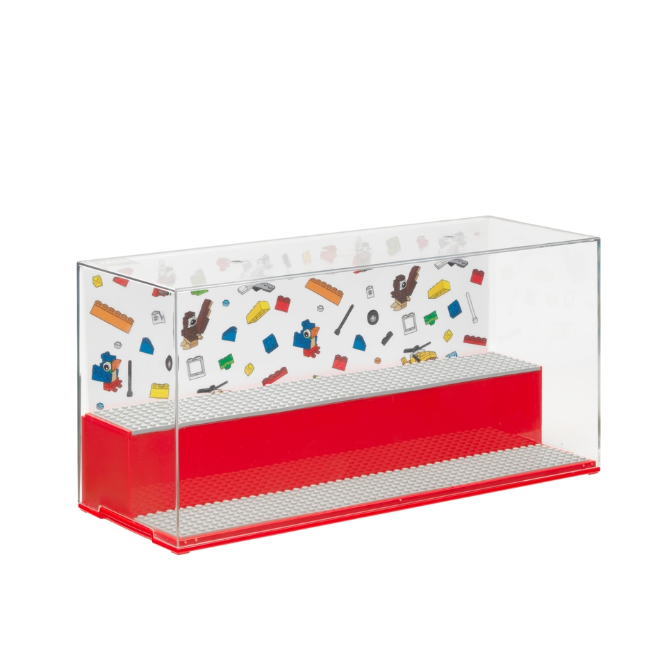 LEGO Play and Display Case Iconic - Red