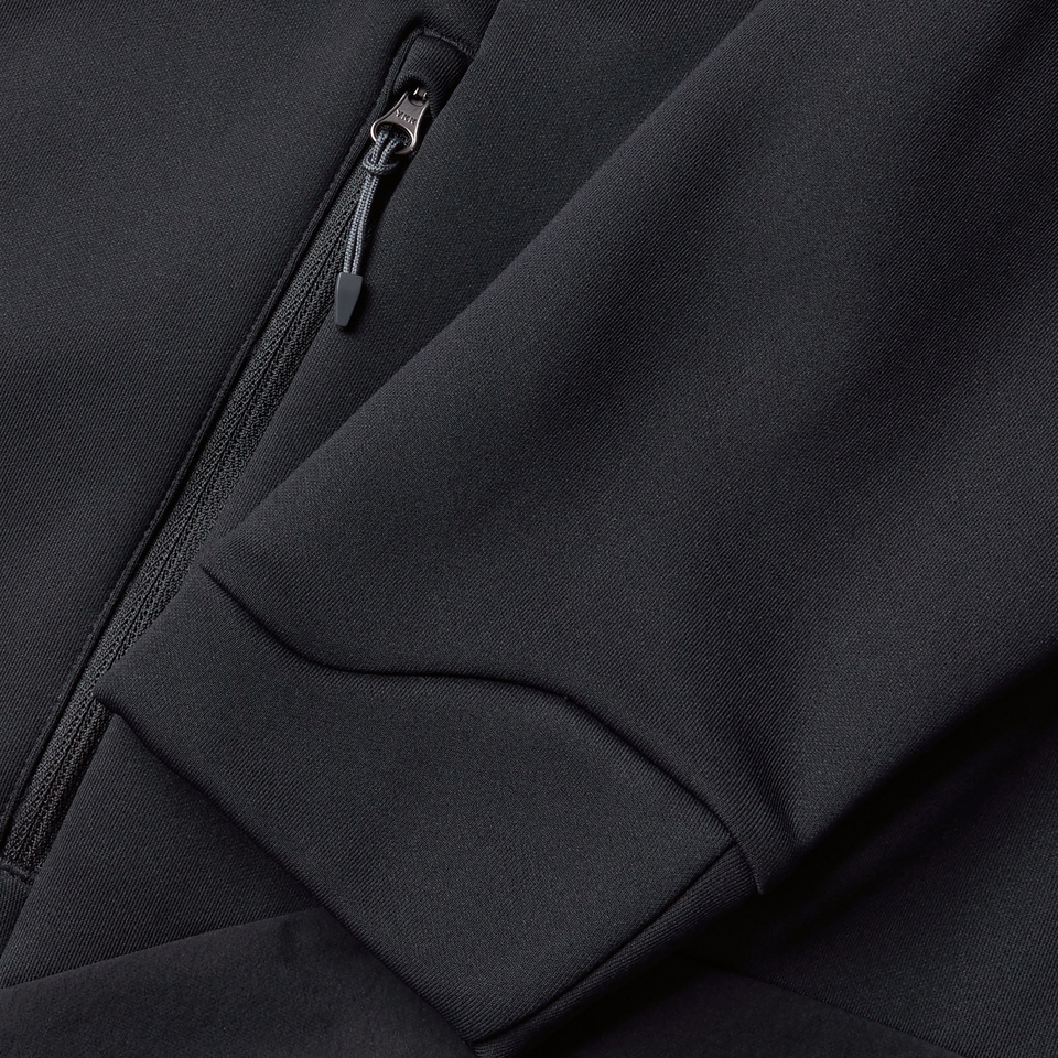 Men's SingleTrack Thermal Full Zip - Black