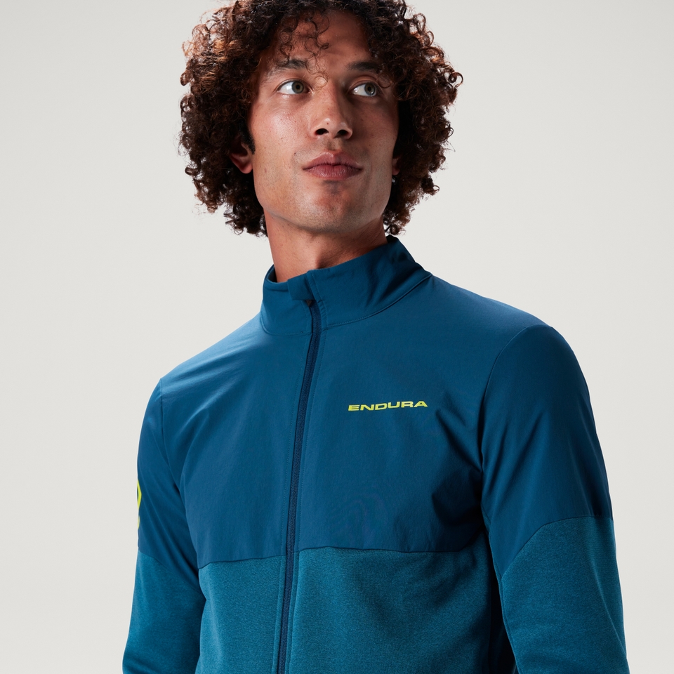 SingleTrack-Thermojacke für Herren - Barra Blau