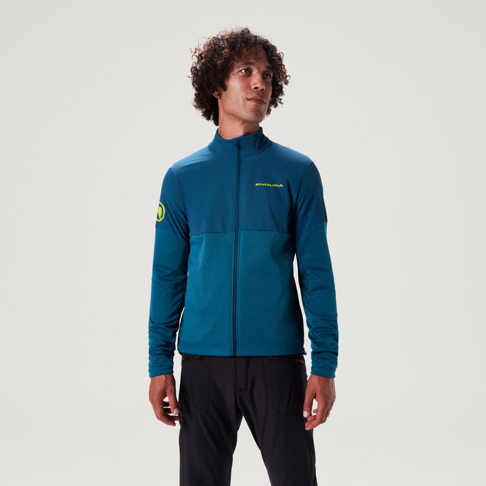 SingleTrack-Thermojacke für Herren - Barra Blau