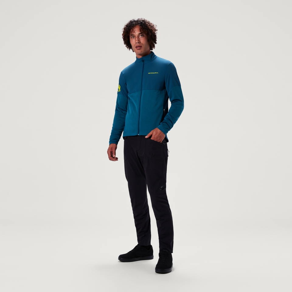 SingleTrack-Thermojacke für Herren - Barra Blau