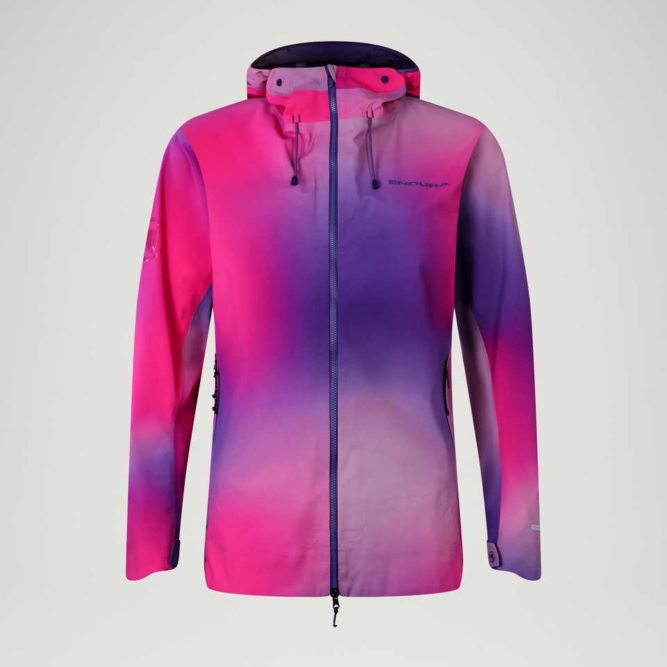 Wasserdichte Damenjacke MT500 - Brombeere