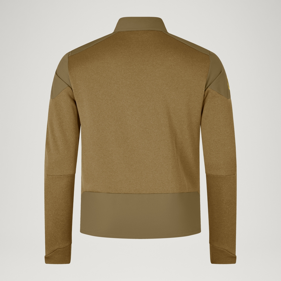 Men's SingleTrack Thermal Full Zip - Tweed Green