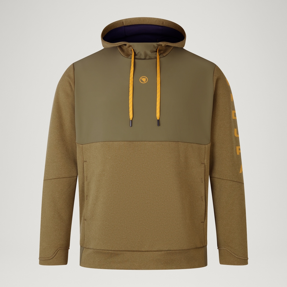 Trailster Tech Kapuzenpullover für Herren - Tweedgrün