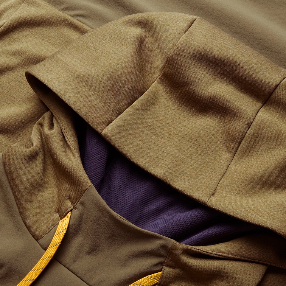 Trailster Tech Kapuzenpullover für Herren - Tweedgrün