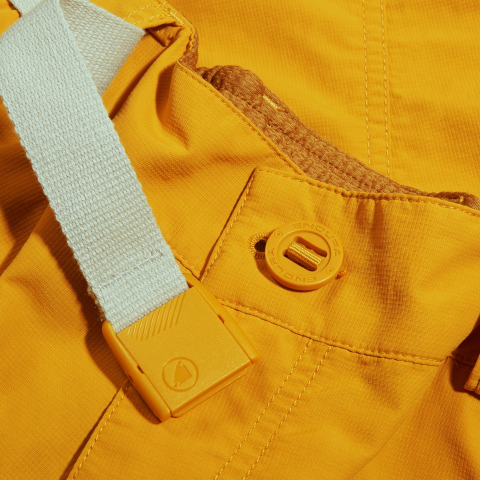 Men's Hummvee Shorts (With Liner) - Mustard Yellow