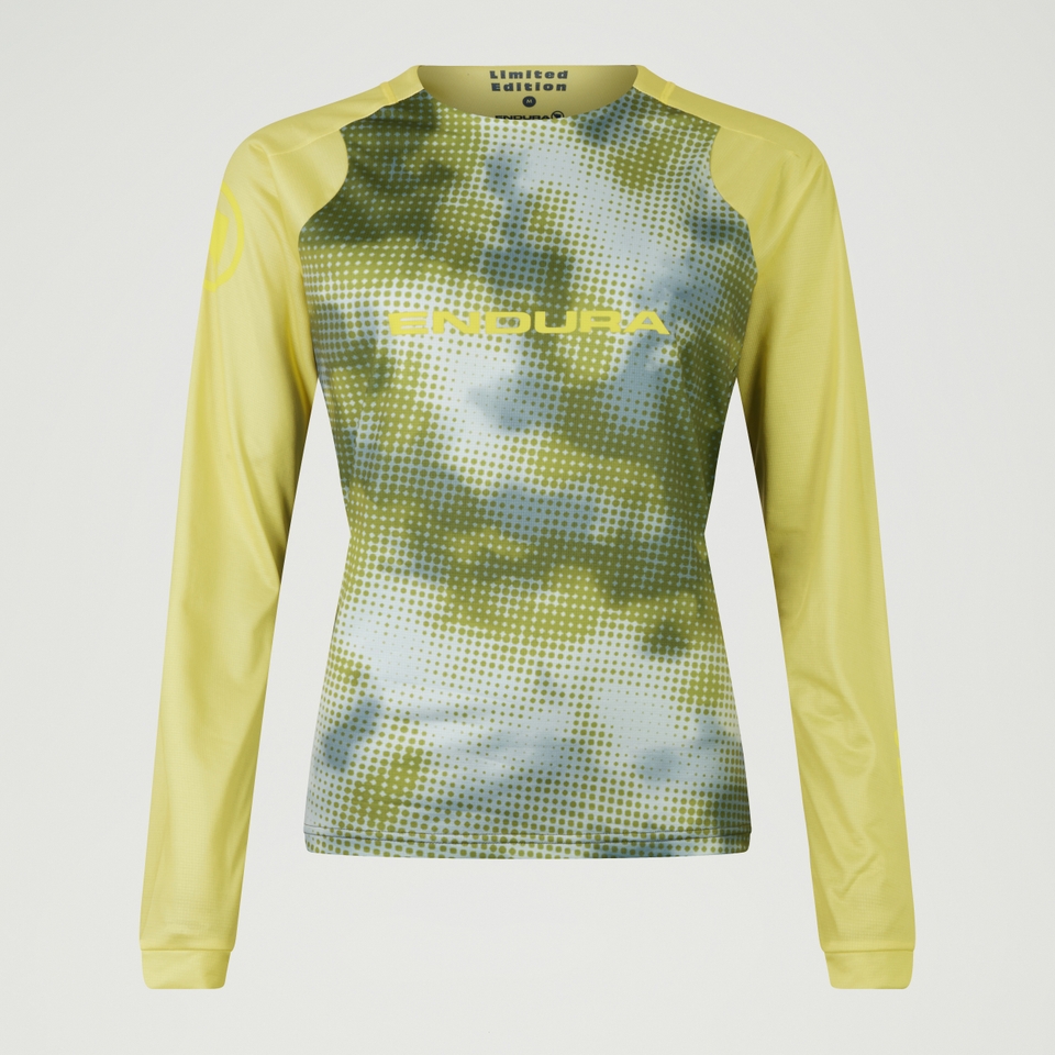 ENDURA WMS PIXEL CLOUD L/S TEE LTD SU