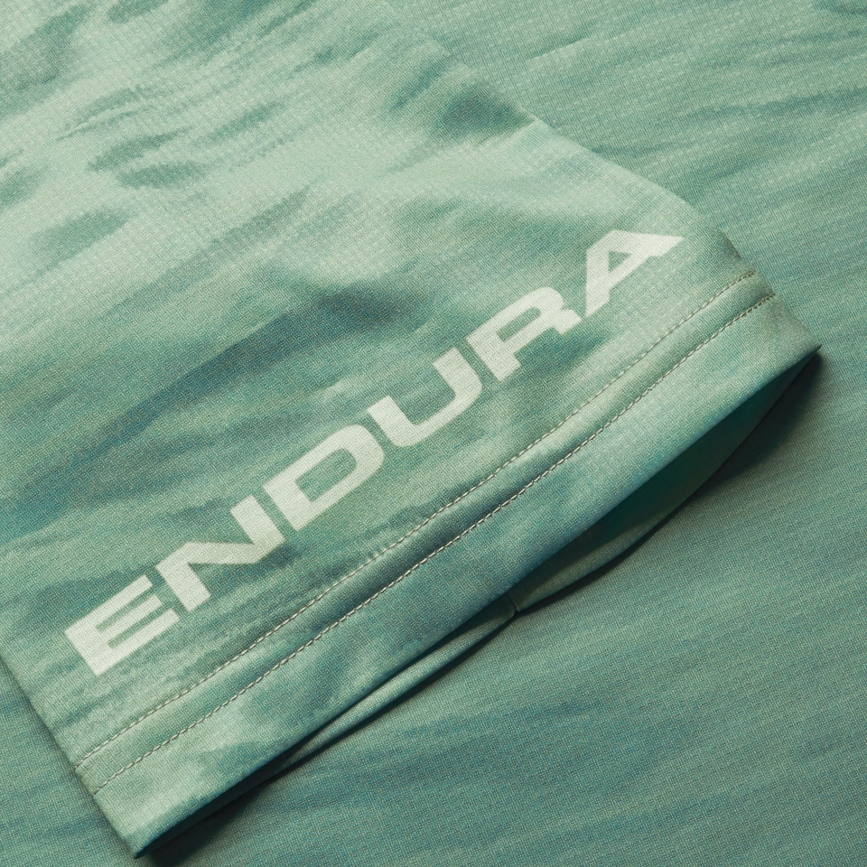 ENDURA MARBLE LTD PRINTED S/S TEE LGR