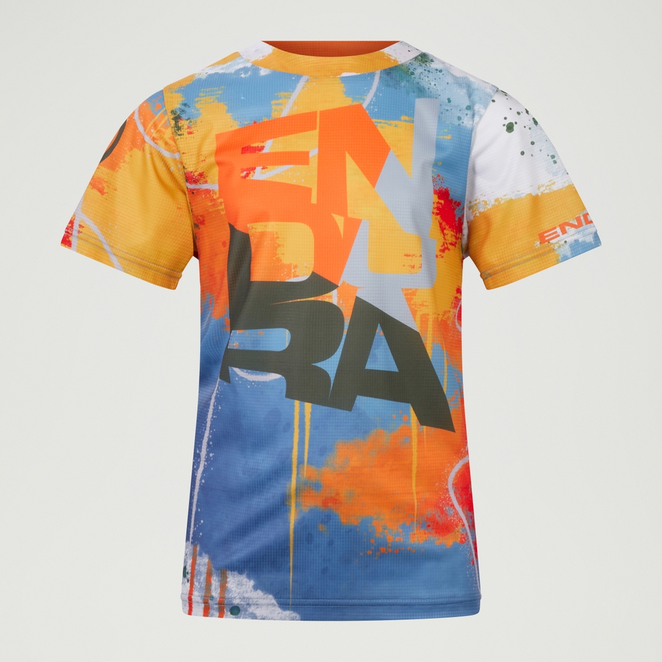 Kids SingleTrack Core Tee - Mustard Yellow