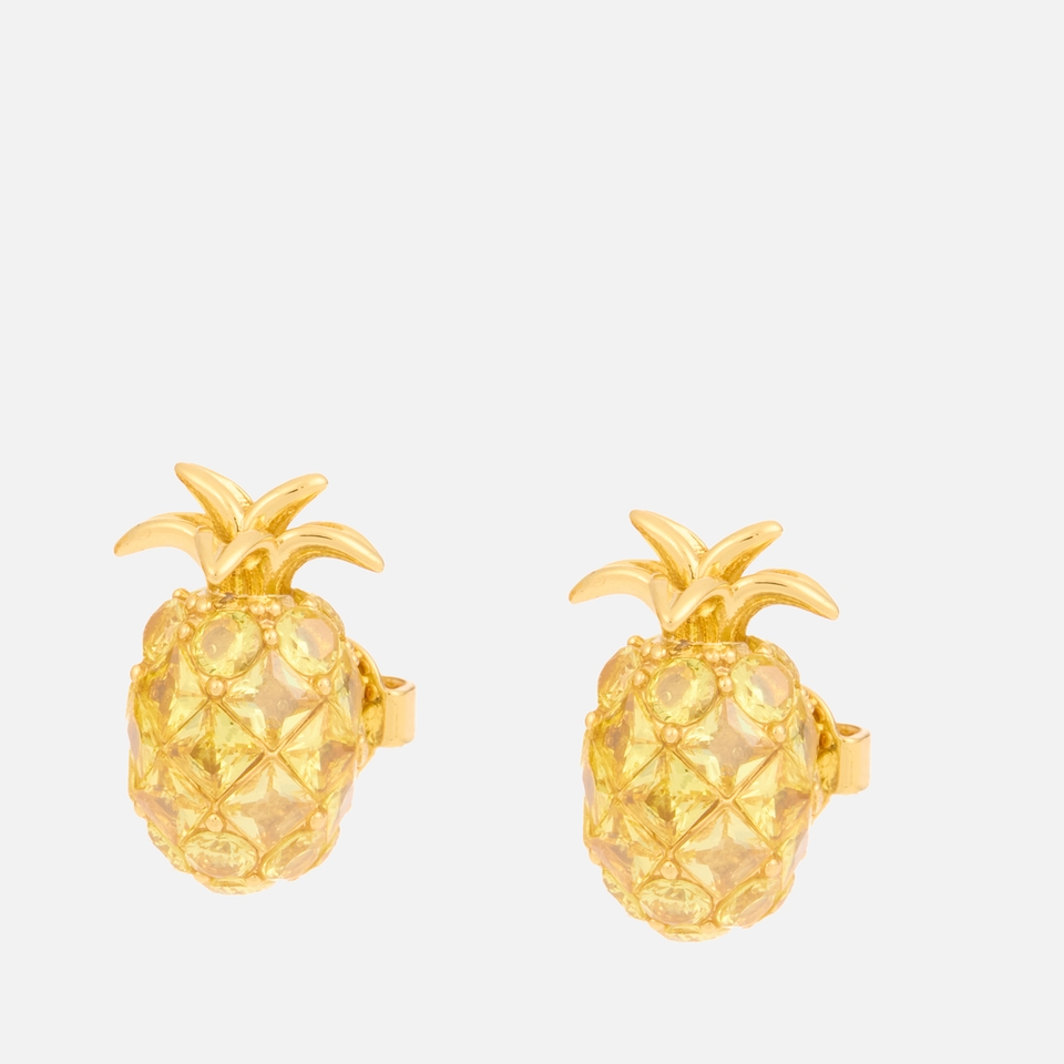 Kate Spade New York Sweet Treasures Gold-Plated Studs