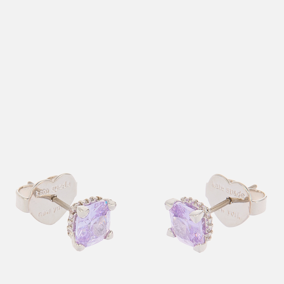 Kate Spade New York Little Luxuries Silver-Plated Studs