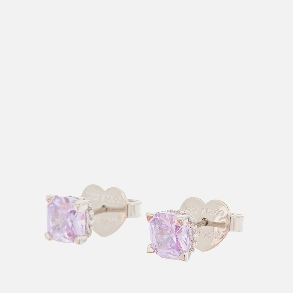 Kate Spade New York Little Luxuries Silver-Plated Studs