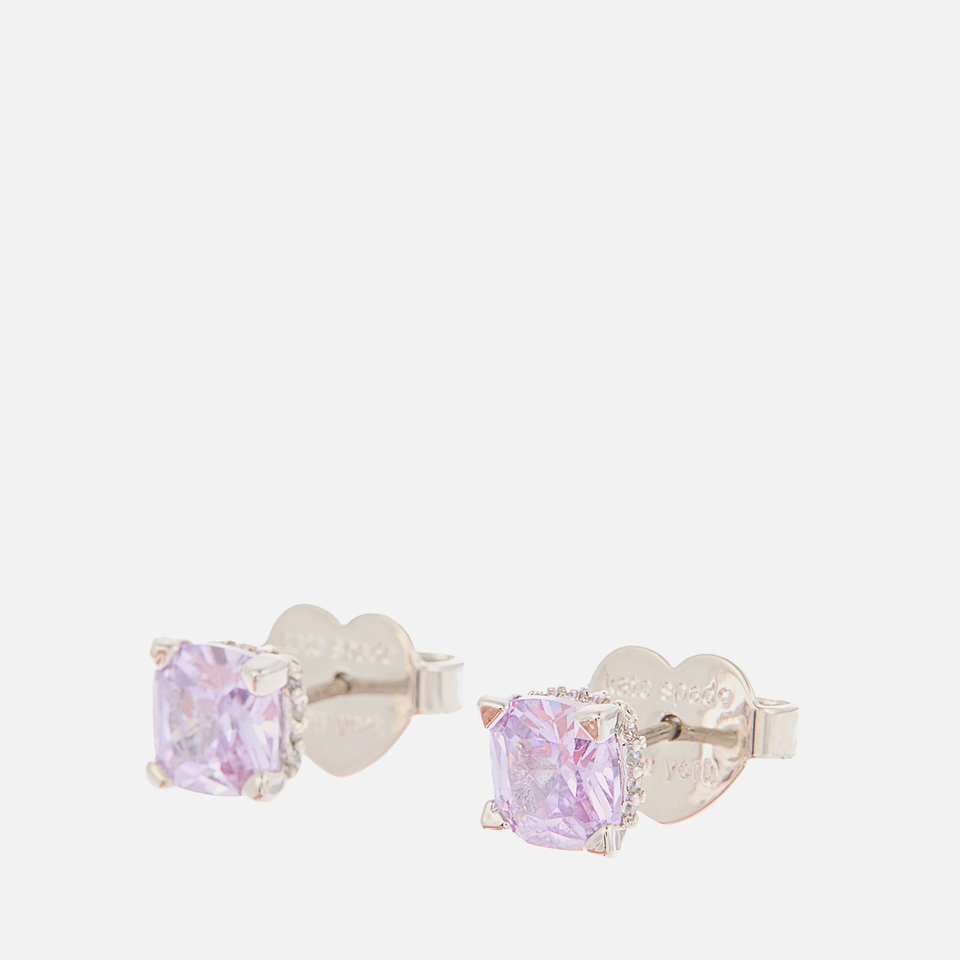 Kate Spade New York Women's Little Luxuries-Studs - Lavender/Silver