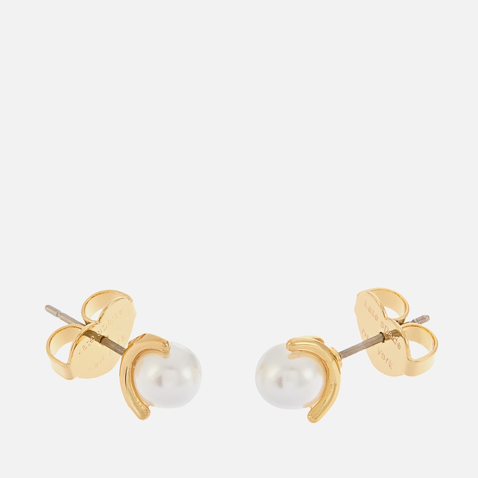 Kate Spade New York Brilliant Statements Gold-Plated Earrings