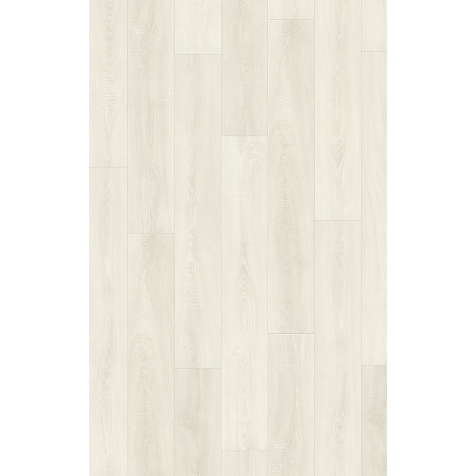 EGGER HOME White Toscolano Oak 8mm Laminate Flooring Sample