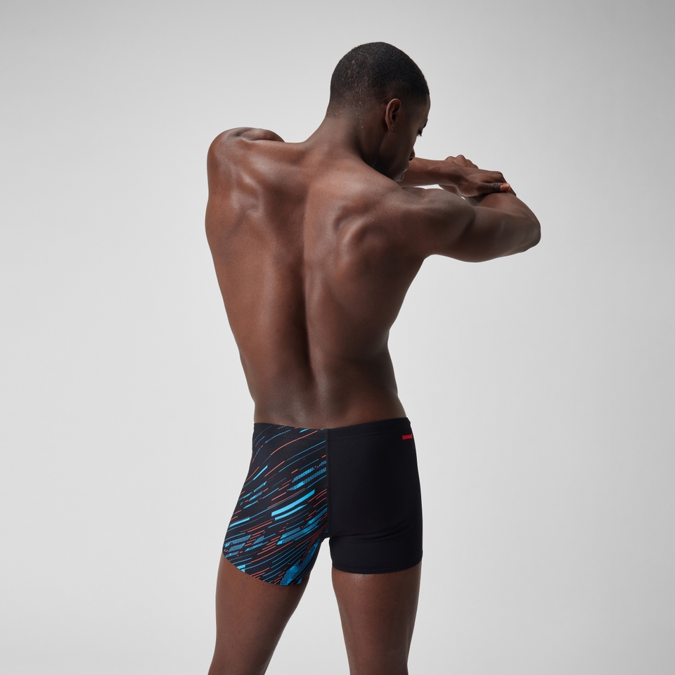 Men's HyperBoom V-Cut Aquashort Black/Blue
