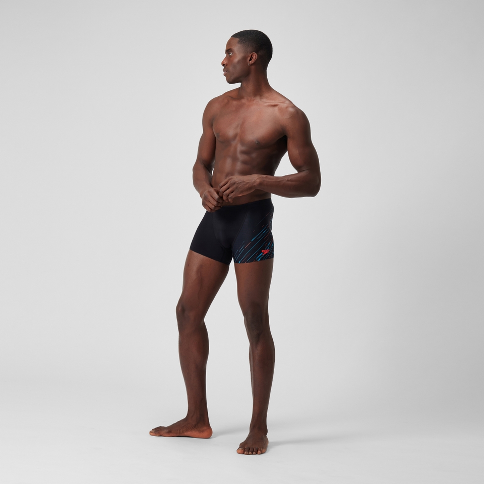 Men's HyperBoom V-Cut Aquashort Black/Blue