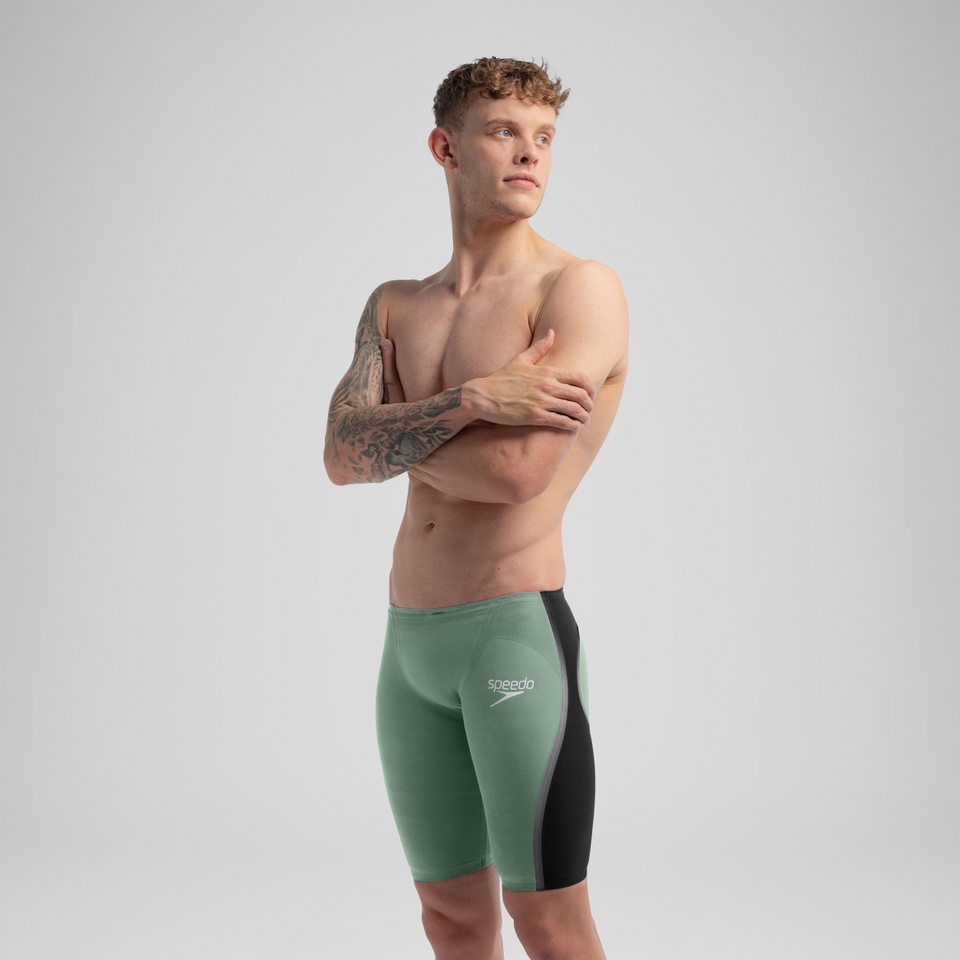 Men's Fastskin LZR Pure Intent 2.0 Jammer Green/Black
