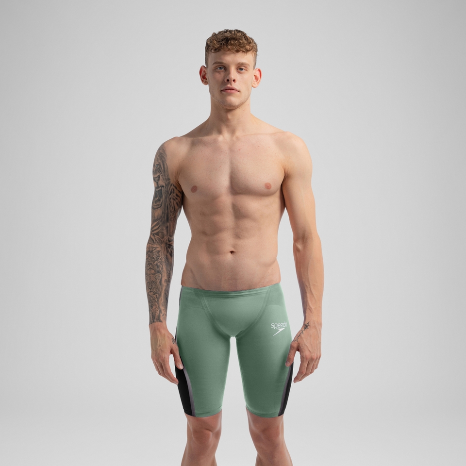 Men's Fastskin LZR Pure Intent 2.0 Jammer Green/Black