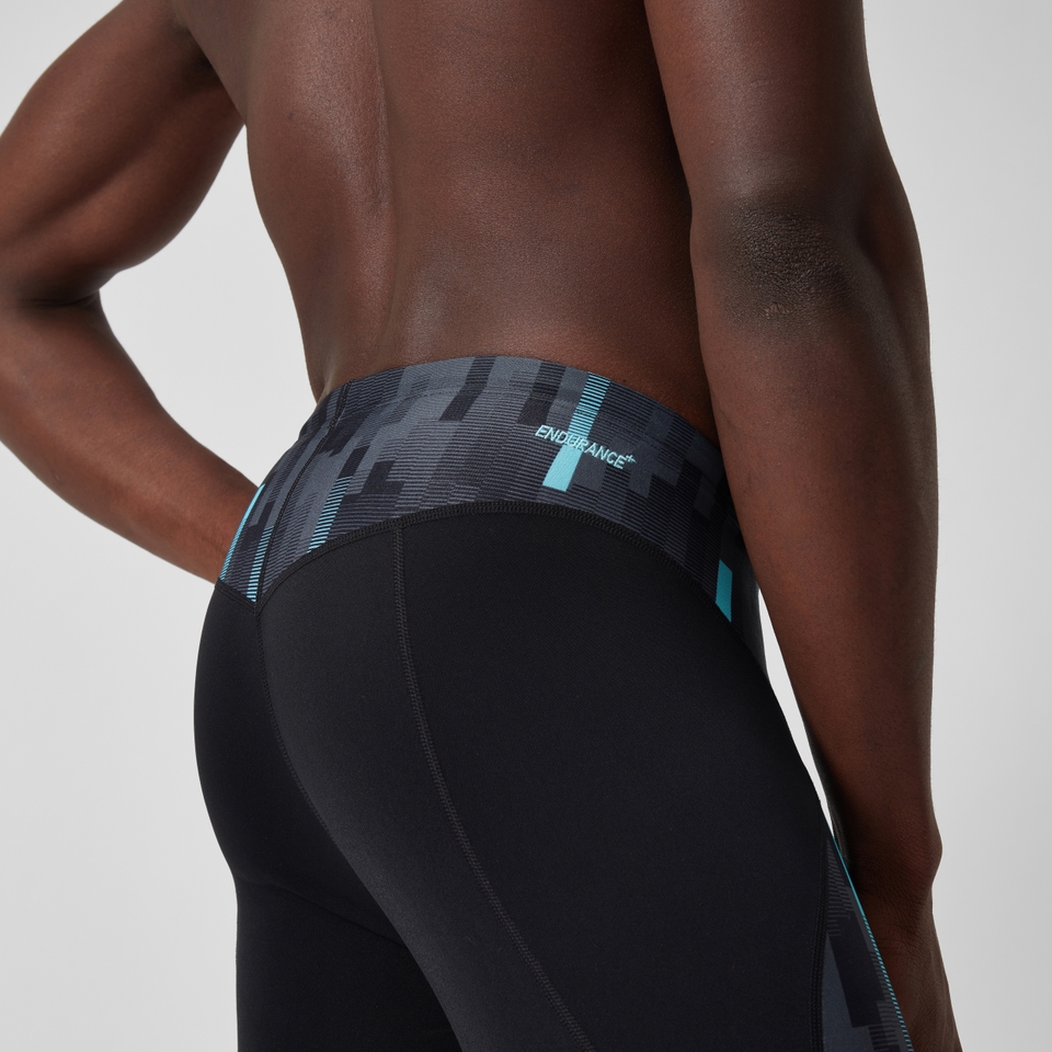 Men's Endurance+ Max Compresson Jammer Black/Grey