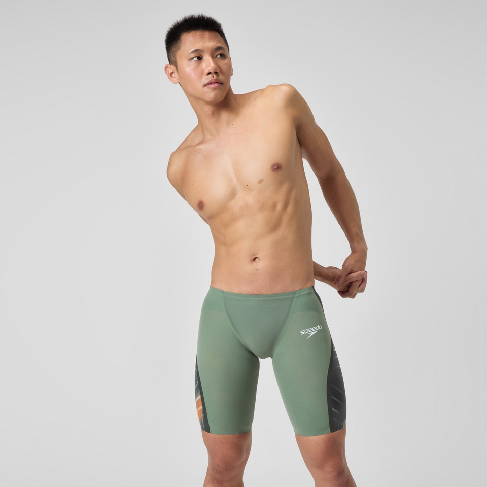 Men's Fastskin LZR Pure Intent 2.0 Jammer Green/Orange