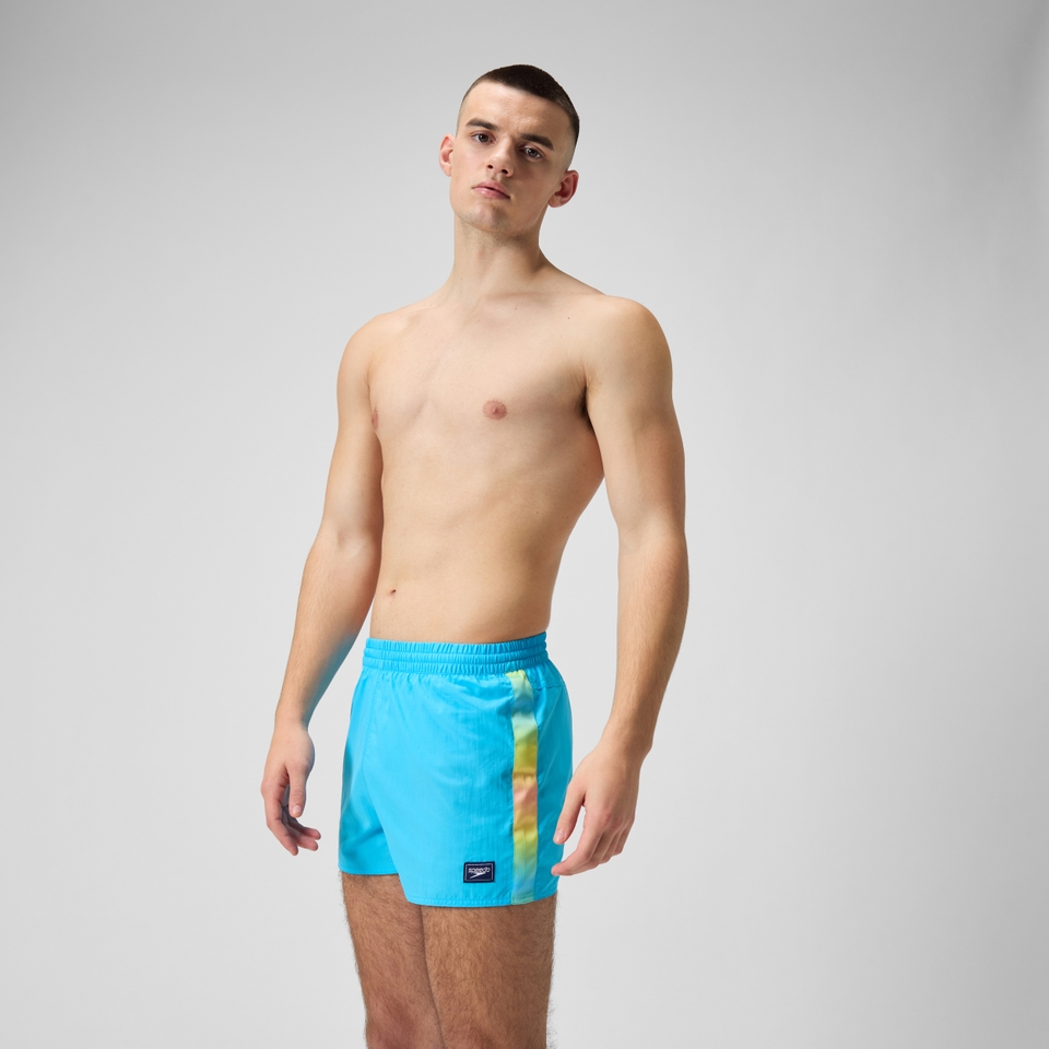 Men's Retro 13" Swim Shorts Blue