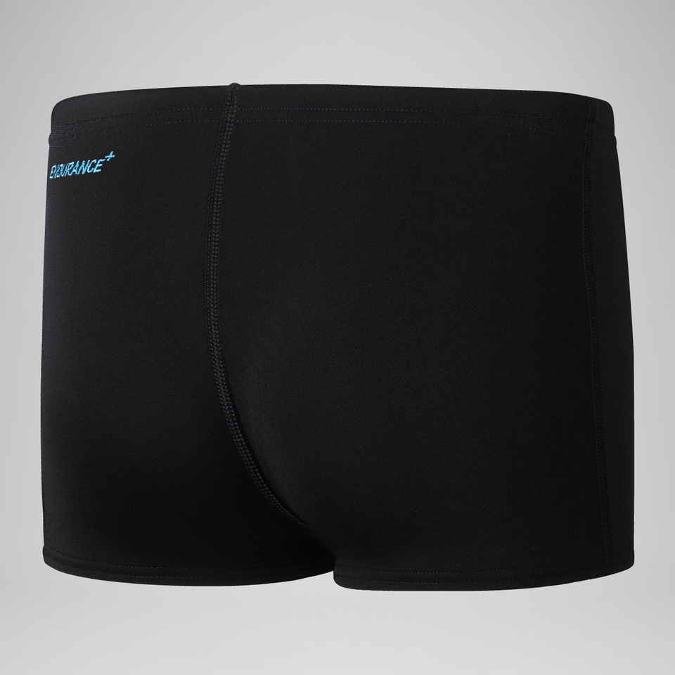 Boys' Digital Panel Aquashort Black/Blue