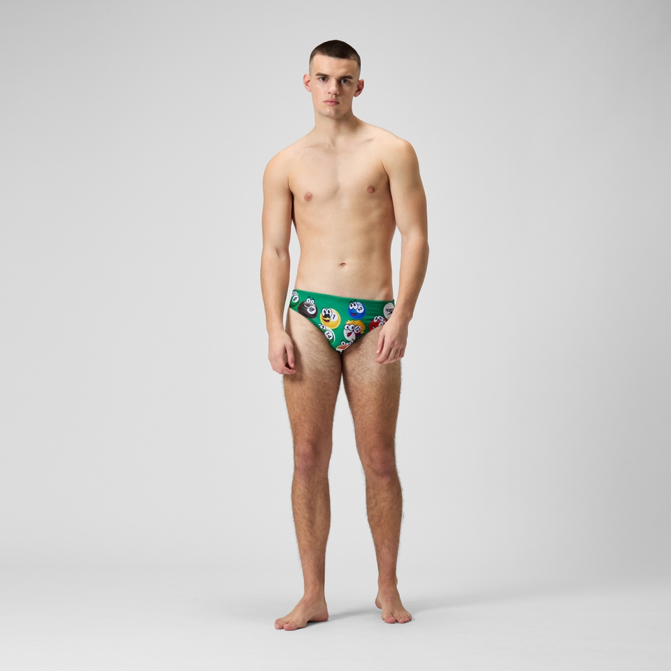 Men's Escape 5cm Brief Green