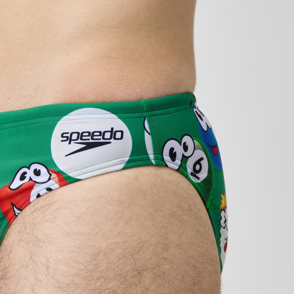 Men's Escape 5cm Brief Green