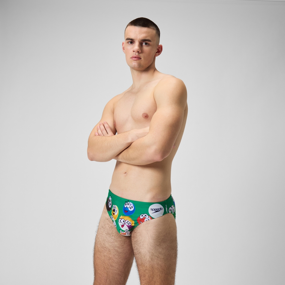 Men's Escape 5cm Brief Green
