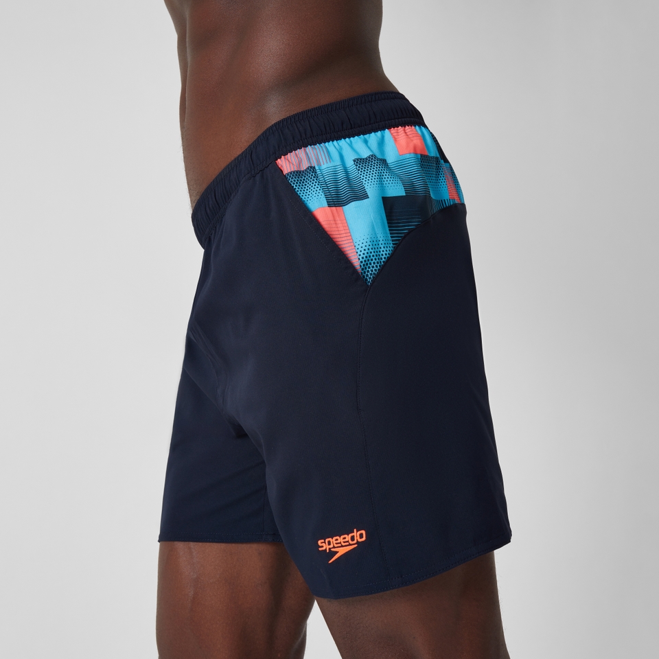 Men's Xpress Lite Panel 16" Swim Shorts Navy/Blue