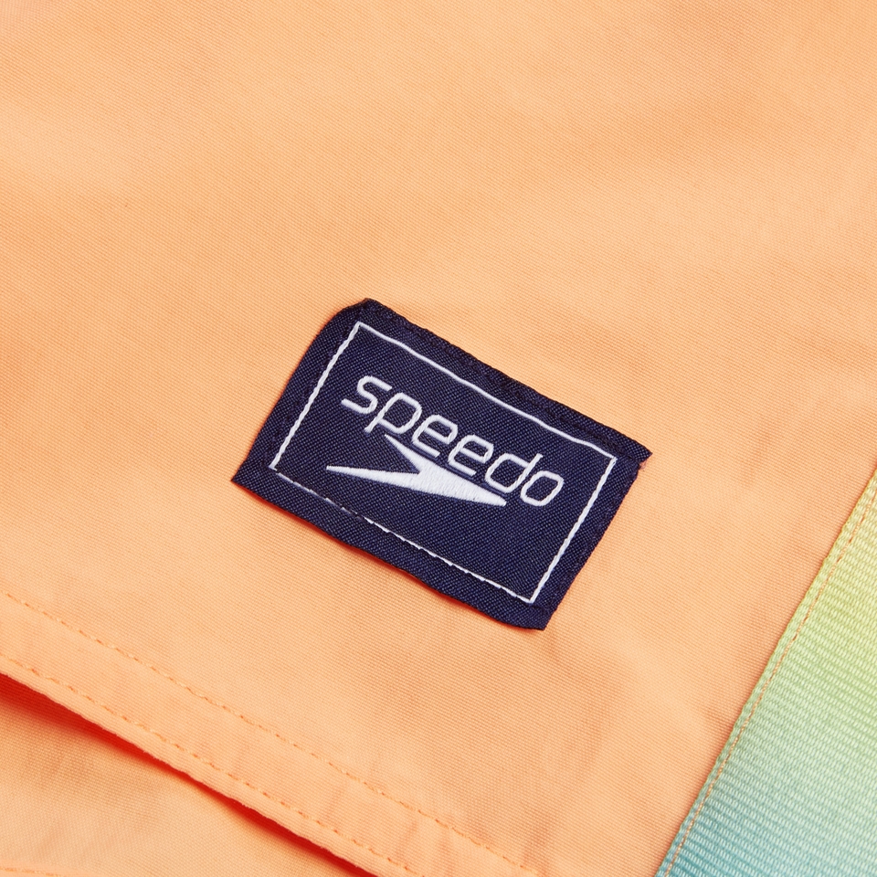 Men's Retro 13" Swim Shorts Orange