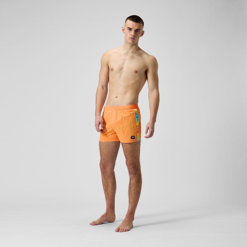 Men's Retro 13" Swim Shorts Orange