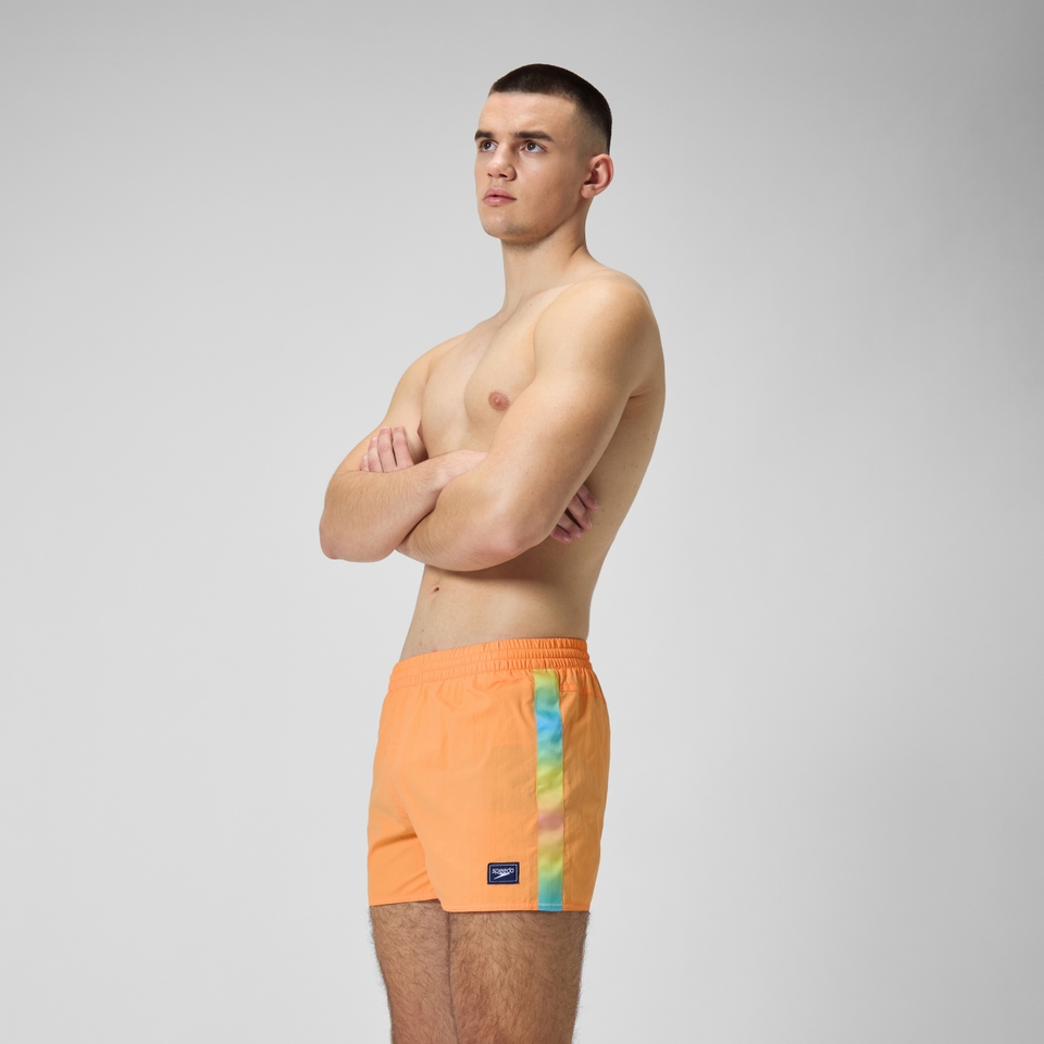 Men's Retro 13" Swim Shorts Orange