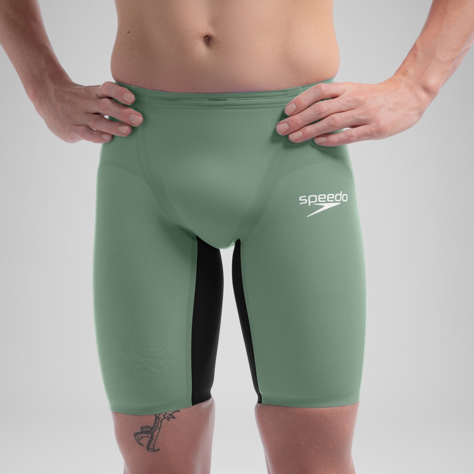Men's Fastskin LZR Pure Valor 2.0 High Waist Jammer Green/Black