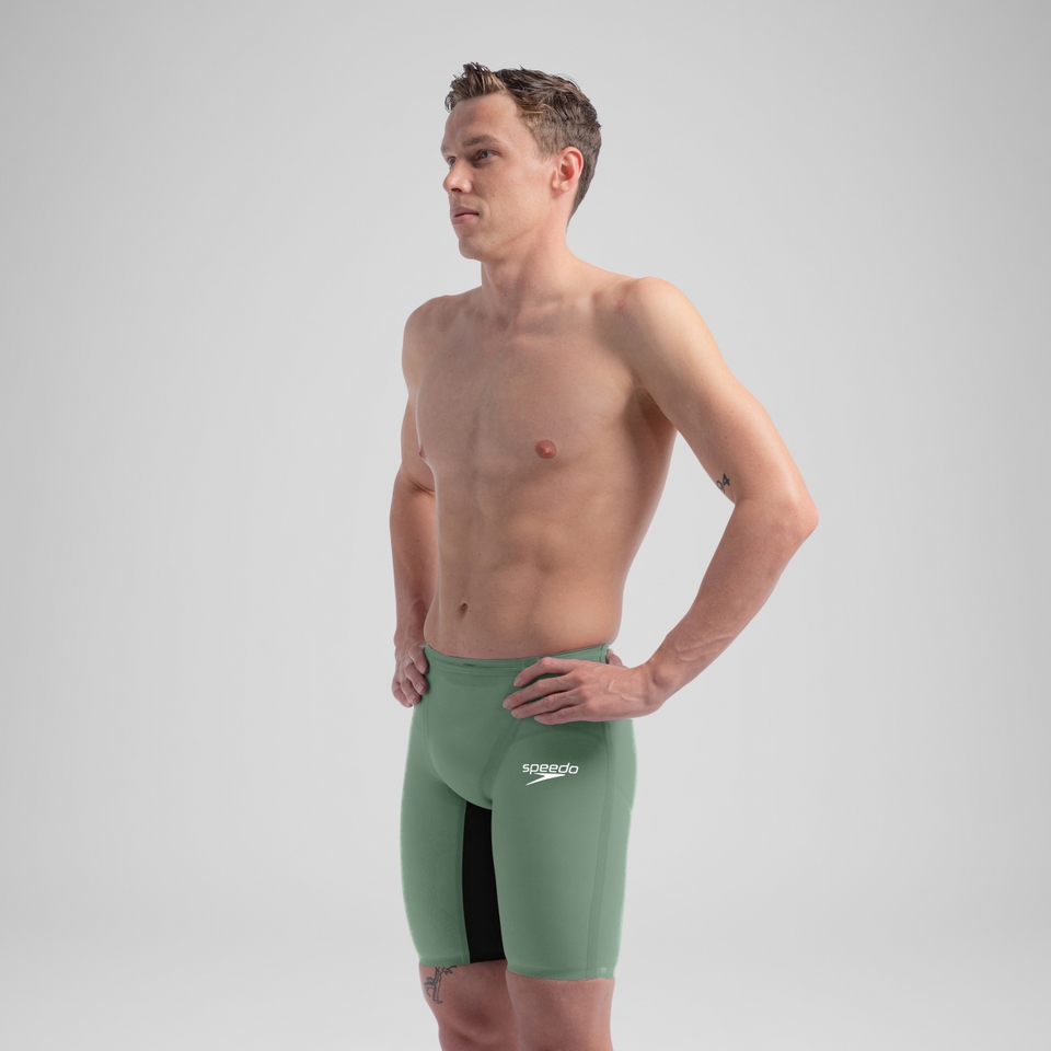 Men's Fastskin LZR Pure Valor 2.0 High Waist Jammer Green/Black