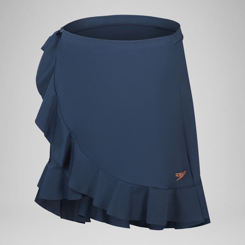 Jupe portefeuille pour Femmes Bleu épicéa