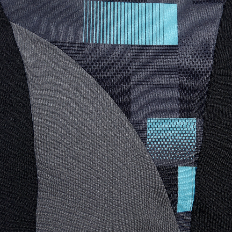 Herren END+ MAX Aquashorts mit Passe Schwarz/Grau