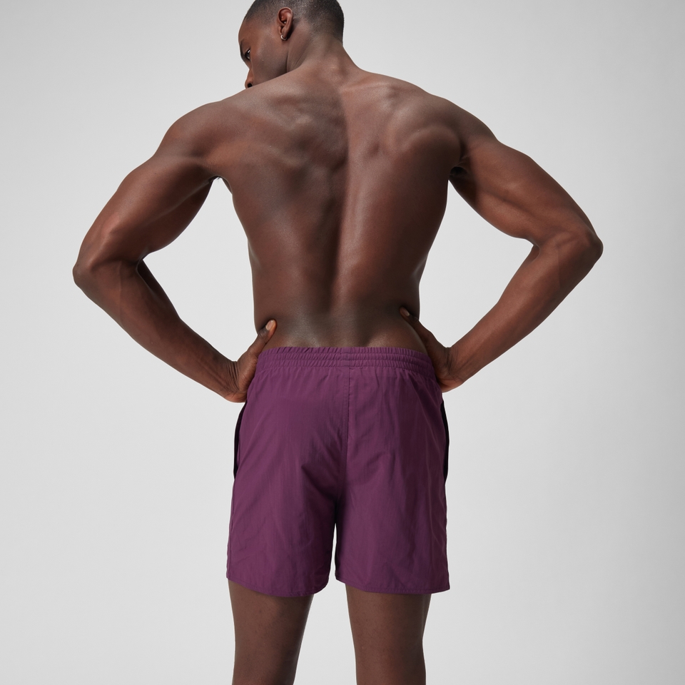 Herren Essential Badeshorts, 16 Zoll Lila