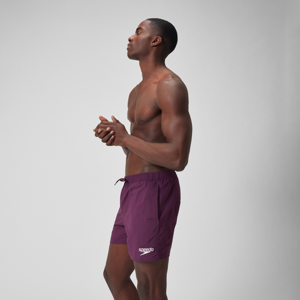 Herren Essential Badeshorts, 16 Zoll Lila