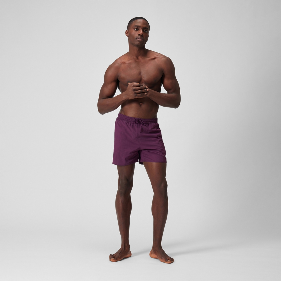 Herren Essential Badeshorts, 16 Zoll Lila