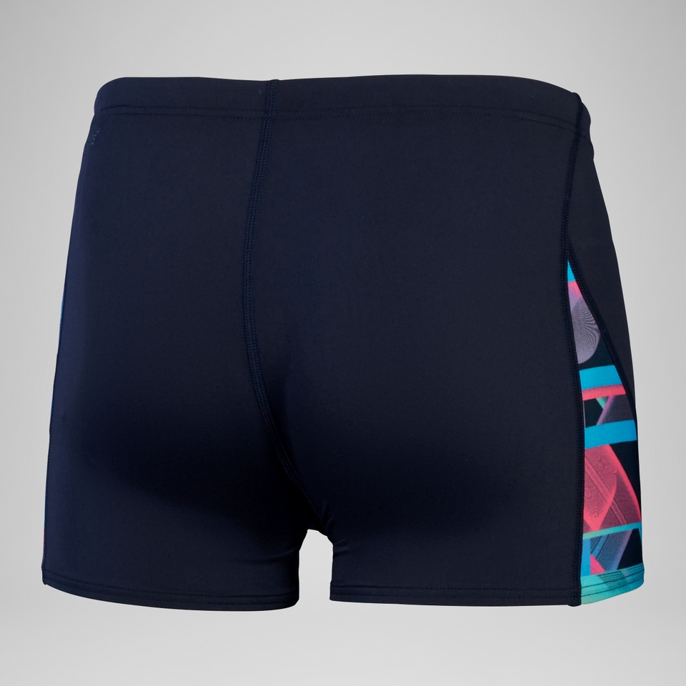 Men's Club Training Allover Digi V-Cut Aquashort Navy/Red