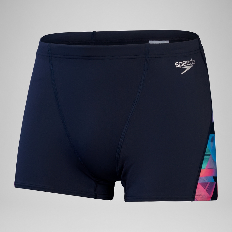 Men's Club Training Allover Digi V-Cut Aquashort Navy/Red