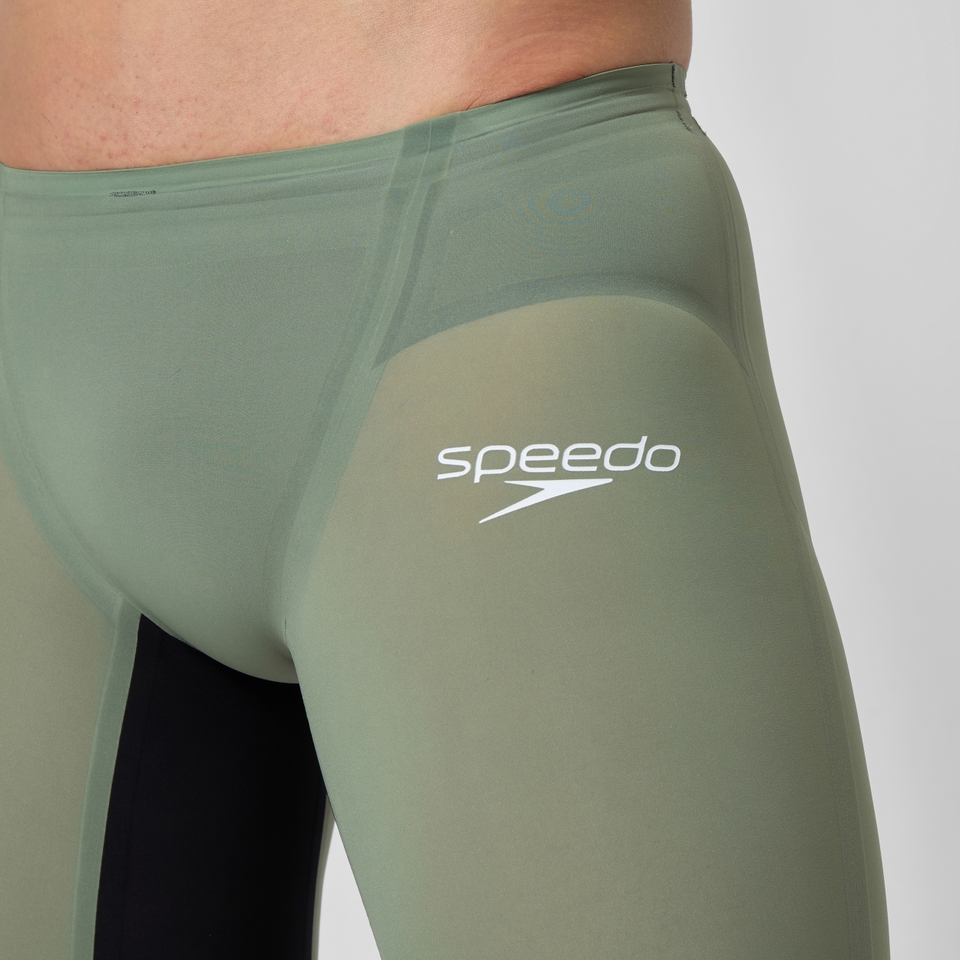 Herren Fastskin LZR Pure Valor 2.0 Schwimmhose Grün/Schwarz
